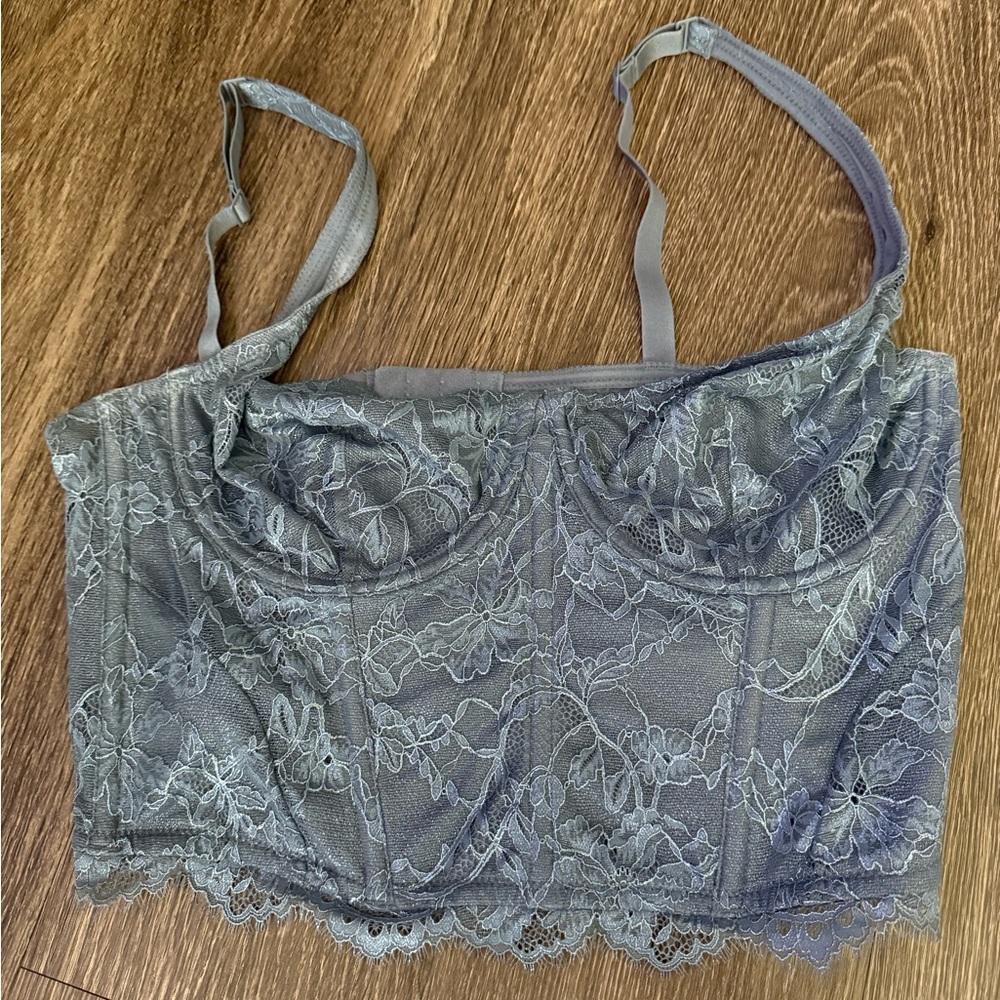 Skims Shine Lace Corset